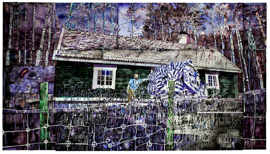 Målning av Albin Liljestrand