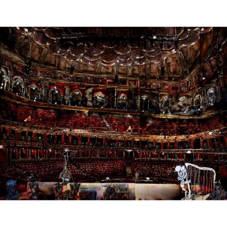 "Figurer i Royal Albert Hall" av Albin Liljestrand.